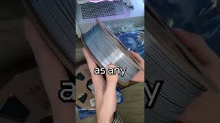 Unboxing Jayo Silk Silver PLA 3D Printer Filament  shorts 3dprinting 3dprint [upl. by Crespo507]