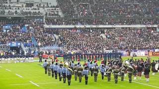 🇫🇷 TOURNOI DES 6 NATIONS 2017  Magnifique hymne Écossais au Stade de France [upl. by Cullen]