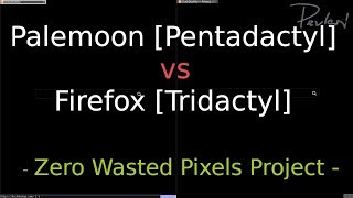 Vimperator vs Pentadactyl vs Tridactyl UI [upl. by Sadella662]