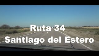 Ruta 34 Santiago del Estero [upl. by Solrac288]