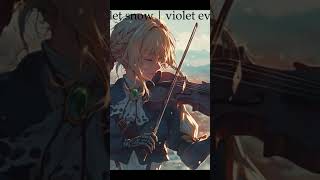 Violet Snow from Violet Evergarden violin violincover violetsnow violetevergarden anime [upl. by Jill]