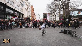 London’s busiest places walk trough OXFORD STREET TOTTENHAM COURT ROAD PICCADILLY LEICESTER SQUARE [upl. by Hpesoy300]