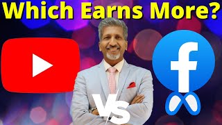 Youtube Earning VS Facebook Earning I shorts I ytshorts I YouTube I facebook [upl. by Nilek]