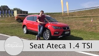 2016 Seat ATECA 14 TSI Style  XCELLENCE Test  DSG vs Schaltgetriebe Review  Autophorie [upl. by Bornstein]