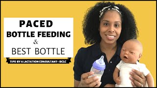 Paced Bottle Feeding  How To Bottle Feed Your Baby  Best Bottle for Breastfed Baby [upl. by Ahsiuqet157]