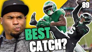 Devonta Smith vs Garrett Wilson  WHICH CATCH WAS BETTER [upl. by Redfield]