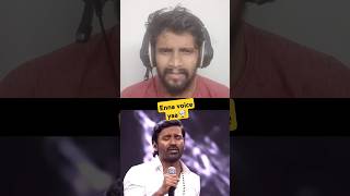 Dhanush voice vera level 🥰😍 reaction raayan trendingshorts tamilreaction song [upl. by Adnovoj]