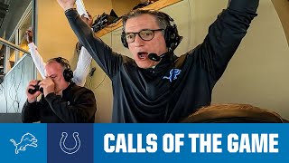 Calls of the Game Detroit extends win streak to 9 after a 246 win in Indianapolis  Lions at Colts [upl. by Raymond176]