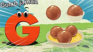 Foods name song  phonic for Kid  baby Song  Sound nursery song for kid [upl. by Anahs353]