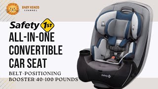 Safety 1st Crosstown All in One Convertible Car Seat  👶 Review [upl. by Hcire]