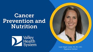 Cancer Prevention and Nutrition [upl. by Lory]