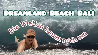 Diese Wellen hauen mich um ich sitze in einer Höhle am Strand Umzug Canggu Uluwatu Bali Vlog 9 [upl. by Lochner333]