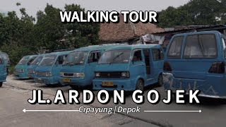 BELUSUKAN GANG ARDON GOJEK  INDONESIA WALKING TOUR [upl. by Ignatz]