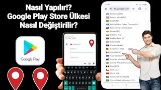 Google Play Store Ülkesi Nasıl Değiştirilir Yeni Püf Noktaları [upl. by Hteazile400]