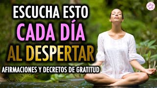 🌤🙏🏻 Afirmaciones y Decretos Positivos Para Empezar Bien El Día 💜🤩 Motivación Para La Mañana [upl. by Tiras]