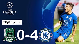 FC Krasnodar 04 Chelsea  2020 Highlights and goals CHAMPIONS LEAGUE [upl. by Adnic916]