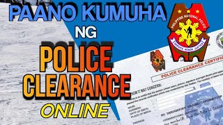 PAANO KUMUHA NG POLICE CLEARANCE  ONLINE APPOINTMENT  HOW TO GET POLICE CLEARANCE ONLINE [upl. by Nonad465]