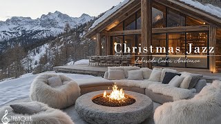 Christmas Jazz In Lakeside🎄 Smooth Christmas Coffee Music amp Tranquill Jazz  Christmas Ambience [upl. by Paynter98]