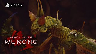 Black Myth Wukong  Emerald Armed Mantis Boss Fight PS5 Gameplay [upl. by Essirahs882]