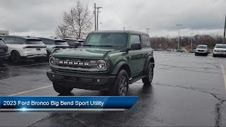 2023 Ford Bronco Big Bend Sport Utility Kent Akron Stow Canton Cleveland [upl. by Lindberg]