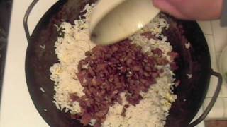 Ham Fried Rice Recipe  American or Chinese food [upl. by Hazlett]