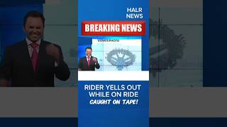 Weatherman laughs during ride malfunction laugh carnival weatherman fypシ゚viral [upl. by Acemahs]