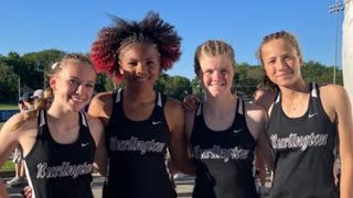 Burlington 4x200 Finals 14604 16th Iowa 4A 2024 State Championships [upl. by Eelnayr]