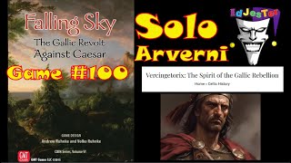 Falling Sky The Gallic Revolt Against Caesar Played Solo as the Arverni [upl. by Natrav60]