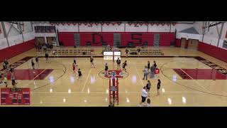 Dansville Girls JV vs Le Roy Girls JV Volleyball [upl. by Revilo359]