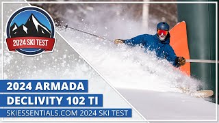 2024 Armada Declivity 102 Ti  SkiEssentialscom Ski Test [upl. by Aniale]