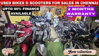 SECOND HAND BIKES AT LOW PRICE  90 BANK FINANCE  ANAND BIKES CHENNAI  50 BIKES  ARK Diaries [upl. by Dahij]