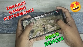 Improve Gaming Performance In Poco Devices No Root ft Poco M6 Pro 5g [upl. by Colby]