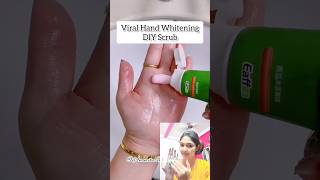 🔥Viral DIY Whitening Scrub At HomeManicure At Home 🏡 shorts skincare manicure youtubeshorts [upl. by Eelarbed862]