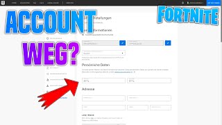 Fortnite ACCOUNT gehacktgescammt So BEKOMMT ihr euren Account WIEDER [upl. by Iadrahs]
