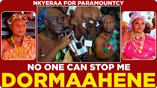 Dormaahene vows to raise Nkyeraa and every Bono stool to Paramountcy I am coming like KAKAI [upl. by Sajet]