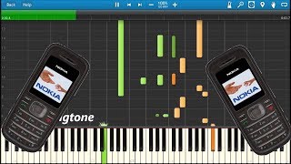 NOKIA 1208 RINGTONES IN SYNTHESIA [upl. by Amado]