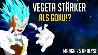 Vegeta stärker als Goku I Dragonball Super Manga 25 Analyse [upl. by Asuncion]