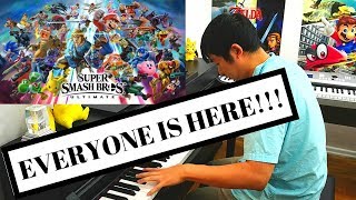 Main Theme  Super Smash Bros Ultimate SSBU  Piano Cover [upl. by Anisamoht]