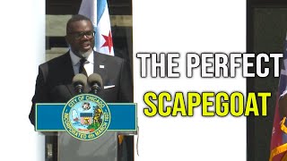 Mayor blames quotSYSTEMIC RACISMquot for Chicagos problems as he announces 500K to quotSTUDY REPARATIONSquot [upl. by Bidle]