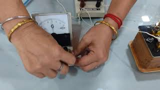 Class XII Physics Experiment Conversion of Galvanometer into voltmeter [upl. by Ainerol]