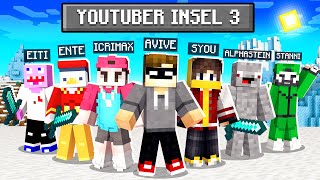 Meine 1 Folge YOUTUBER INSEL 3 😱 Neues Projekt [upl. by Nilkoorb505]