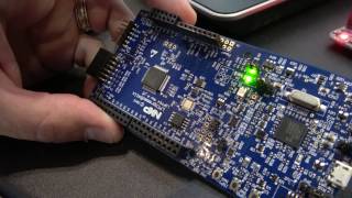 NXP HomeKit SDK on Kinetis K64F ARM CortexM4 development board [upl. by Alesi]