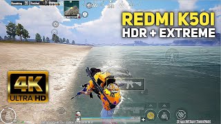 Redmi K50i HDR  Extreme Gameplay  Redmi K50i 90 FPS  Redmi K50i BGMI Gameplay [upl. by Lori719]