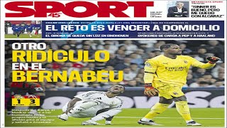 💜🤍PORTADAS DEPORTIVAS ANTIMADRIDISTAS😱 6 DE NOVIEMBRE📰 [upl. by Eulau192]