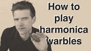 How to Play Warbles Trills on Harmonica [upl. by Nicholle57]