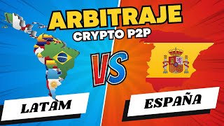 Comparación España y Latinoamérica en Arbitraje Crypto P2P [upl. by Mic]