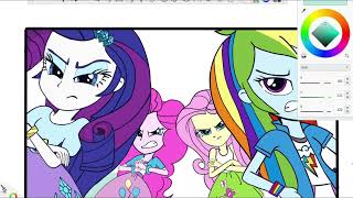 MLP My little pony Coloring [upl. by Katerine]