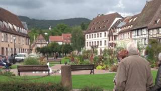 Wissembourg Alsace France Marche und kleiner Rundgang 8102016 [upl. by Zere747]