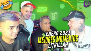 LOS MEJORES MOMENTOS DE LIT KILLAH EN STREAM ENERO 2021😂  LOS CLIPS MAS DIVERTIDOS DE LITKILLAH 😂 [upl. by Garcia824]