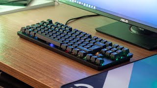 Análisis del teclado Razer Huntsman V2 TKL [upl. by Beau720]